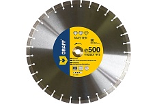 Алмазный диск по бетону и камню Master 500x15x3.8x25.4/50 мм GRAFF 23500