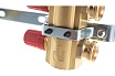 Комплект коллекторов Danfoss FHF-4 set с кронштейнами и воздухоотводчиками 4 контура 088U0704