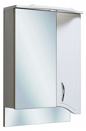 Зеркальный шкаф Руно Севилья 50 см R белый