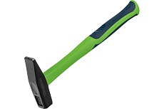 Слесарный молоток Сибртех 200 г, фибергласовая обрезиненная рукоятка 10318