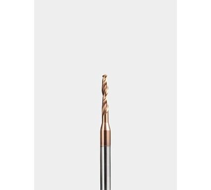 Сверло твердосплавное ц/х РОСИНСТРУМЕНТ 2.5x4х16x62 3D без подачи СОЖ TiSiN 325041662