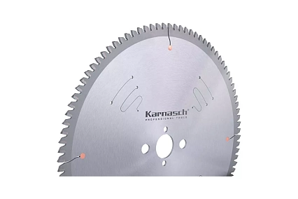 Диск пильный по алюминию, отрицательный угол Karnasch 400×3,8/3,2×30 мм, Z=108 TFN, арт. 11.1100.400.020