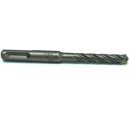 Бур по армированному бетону, кирпичу и камню 4 кромки SKYWER 10x410 SDS-Plus SK-B4ST10Х410