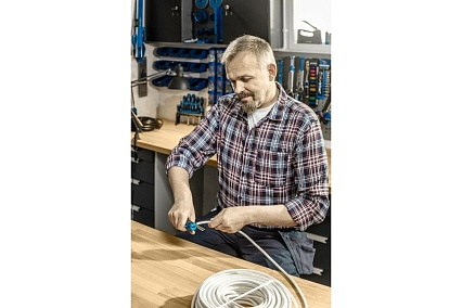 Стриппер для снятия изоляции Hoegert Technik рабочий диапазон 0,5-6 кв.мм, 8-13 мм HT1P102
