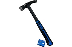 Молоток- гвоздодер плотника Vertextools профессионал, 450гр 10-29-450