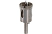 Коронка с центрирующим сверлом по стеклу и керамике (22х55 мм) Vertextools 336-22-55