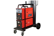 Сварочный инвертор Fubag INTIG 320 T W AC/DC PULSE, горелка FB TIG 18 5P 4m, Cool 70,тележка,31455.1