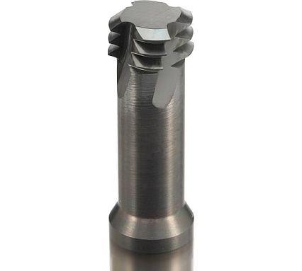 Резьбофреза твердосплавная BSKT 3-витковая М2.5 шаг 0.45мм AlTiSiN 2.0x5.0x100x6мм BSE0028S003