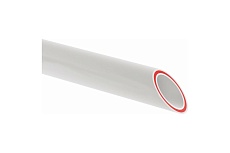 Армированная стекловолокном труба SLT AQUA PP-R/ PP-R-GF/ PP-R D50x8,3 SDR6 4 м SLTPGF65025