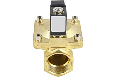 Электромагнитный клапан DN.ru VS2W-400E-PU-NC Ду50 Ру10 латунь, пилотный EPDM 220В AC D130-01488 D130-01489