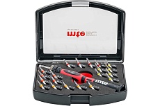 Набор бит с хвостовиком для точных работ MTE 4 мм, 21 предмет 26134895