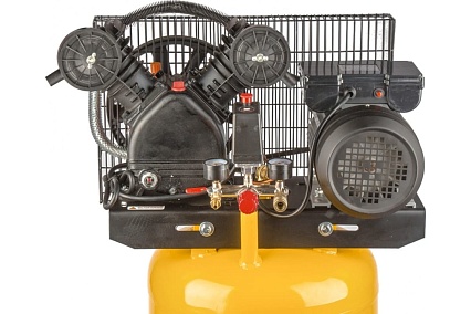 Компрессор Denzel DRV2200/100V ременной вертикальный ресивер, 10 бар, 440 л/м, мощность 2,2 кВт 58099