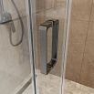 Душевая дверь BelBagno SOFT_CLOSE-2-BF-1-110-C-GM 110x200 прозрачная, оружейная сталь