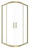Душевой уголок Timo TPSS-90/17C-8 90x90 прозрачный, матовое золото