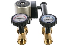 Насосно-смесительная группа Uni-Fitt DN25, с термосмесителем, с Grundfos UPSO 25-65 180, 491G2500