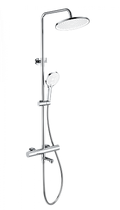 Душевая стойка Wonzon&Woghand WW-B3069-CR термостат, хром