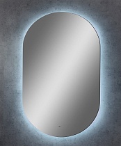 Зеркало Art&Max Torino 60x100 с подсветкой (холодный свет), AM-Tor-600-1000-DS-F