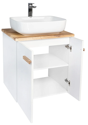 Мебель для ванной Viant Мюнхен 70 см со столешницей, белый