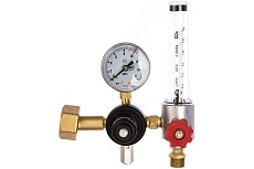 Редуктор углекислотный манометр + ротаметр Gigant У-30