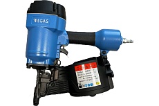 Промышленный барабанный гвоздезабивной пистолет Pegas Pneumatic C-75PA гвозди на катушке 1055
