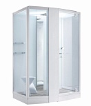 Душевая кабина Orans 89102LW white 150x100 с паром левая