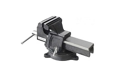 Тиски Forsage стальные усиленные поворотные с наковальней 4&quot;-100мм F-6540904(47310)