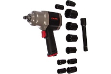 Пневмогайковерт Crown CT38115 BMC