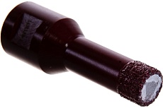 Коронка алмазная вакуумная по камню D14-10W-35L-M14 (14х35 мм; М14) Messer 06-35-014