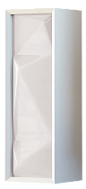 Шкаф пенал Marka One Romb 30 см White L, У73558