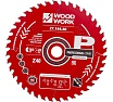 Диск пильный Профессионал 185x1.8/1.2x20 мм, Z=40, A=15° WOODWORK 27.184.40