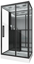 Душевая кабина Grossman GR267 120x80, черный