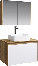 Мебель для ванной Aqwella 5 stars Mobi 100 см корпус дуб балтийский