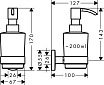 Дозатор Hansgrohe Logis Universal 41714000