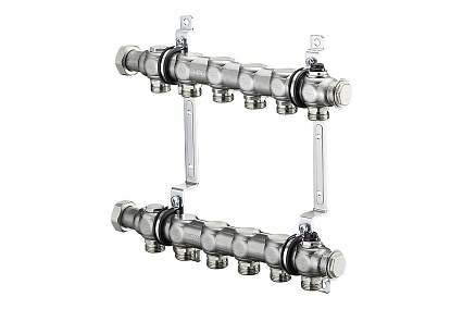 Распределительный коллектор Oventrop 1", Multidis SH 6 1407156