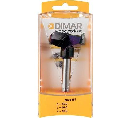 Сверло чашечное (45х90 мм; хвостовик 10x38 мм) Dimar 2033457