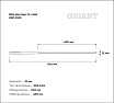Бур (12x540 мм; SDS-Max) Gigant GRD 2100