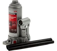 Гидравлический бутылочный домкрат Matrix 4 т, h подъем 194-372 мм MASTER 50754