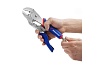 Зажимные клещи WORKPRO 250 мм, 10 дюймов, CR-V, с изогнутыми губками WP231074