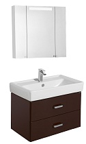 Мебель для ванной Акватон Америна 80 см, темно-коричневый
