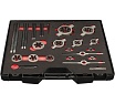 Набор метчиков и плашек H-Tools M3-M24 HSS-G 64пр 340240HT
