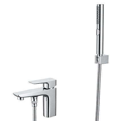Смеситель на борт ванны Aquatek Вега AQ1044CR хром