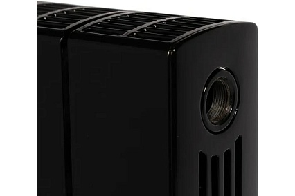 Радиатор Rifar SUPReMO 500x8 секций НП правый VR Антрацит S500-8 VR/9005