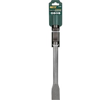 Зубило узкое (40х410 мм; НЕХ 30 мм) для молотка отбойного FIT 33408