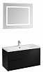 Мебель для ванной Акватон Римини 100, черный глянец