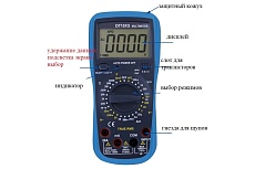 Цифровой мультиметр WHDZ True RMS DT151D