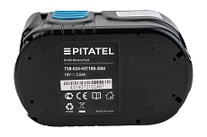 Аккумуляторная батарея для HITACHI (3 Ач, 18 В, Ni-Mh) Pitatel TSB-024-HIT18B-30M