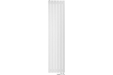Вертикальный радиатор c нижним подключением, ARBIOLA Liner V 1800-36-06 VR, RAL 9016 матовый белый 254691
