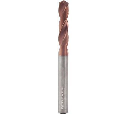 Сверло твердосплавное спиральное 10.2х95 мм, ALTIN, HRC45 Debever Machining Solutions DB-S-SD3C102095AT11