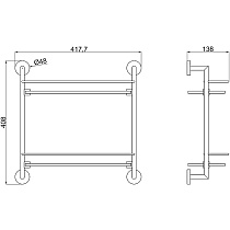 Полка Allen Brau Priority 6.31015-GB золото