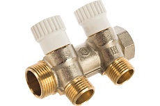 Распределительный коллектор STOUT 3/4, 2 отвода 1/2 SMB 6851 341202 RG008SFVPBLRSJ